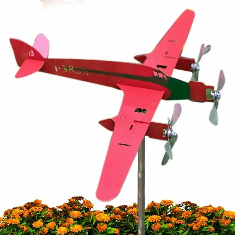 Metal Aircraft Weathervane Decoration Airplane Wind Spinner Windmill Ornament Windy Indicator for Garden Yard Patio Home Proof
Metal Aircraft Weathervane Decoration Airplane Wind Spinner Windmill Ornament Windy Indicator for Garden Yard Patio Home Proof