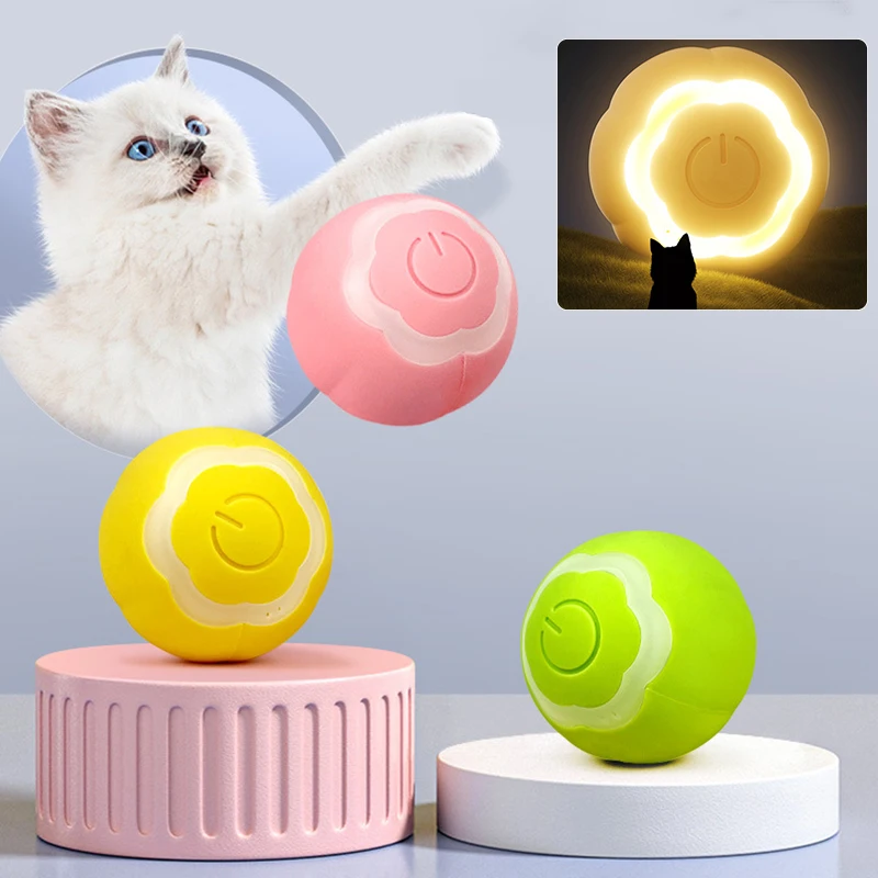 Smart Cat Toys USB Rechargeable Automatic Rolling Balls Electric Self-moving Interactive Pet Toy for Kitten Dog Indoor Playing
Smart Cat Toys USB Rechargeable Automatic Rolling Balls Electric Self-moving Interactive Pet Toy for Kitten Dog Indoor Playing