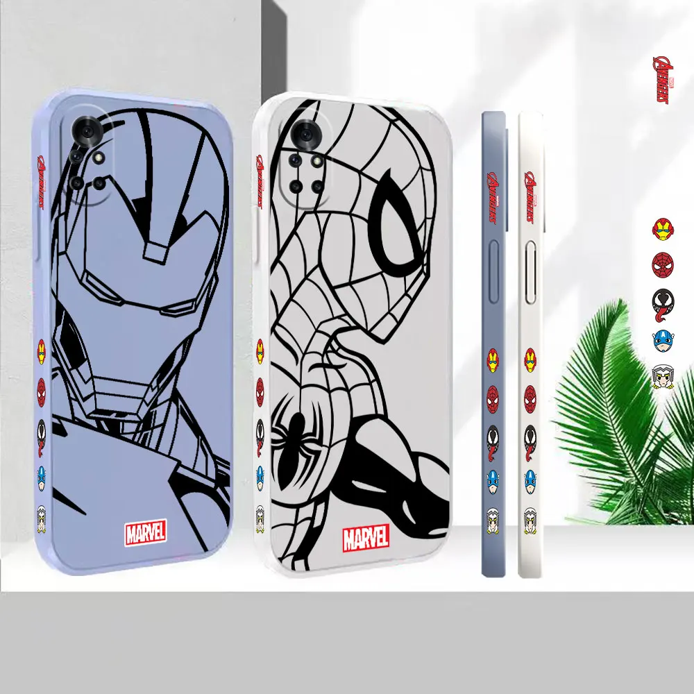 Liquid For Huawei Nova 10 10SE 9SE 8 8SE 7 7SE 6 6SE 5 5I 4 3 3I 2S 2 Pro Plus Cover Marvel SpiderMan Iron Man Comics Case Funda 
Liquid For Huawei Nova 10 10SE 9SE 8 8SE 7 7SE 6 6SE 5 5I 4 3 3I 2S 2 Pro Plus Cover Marvel SpiderMan Iron Man Comics Case Funda