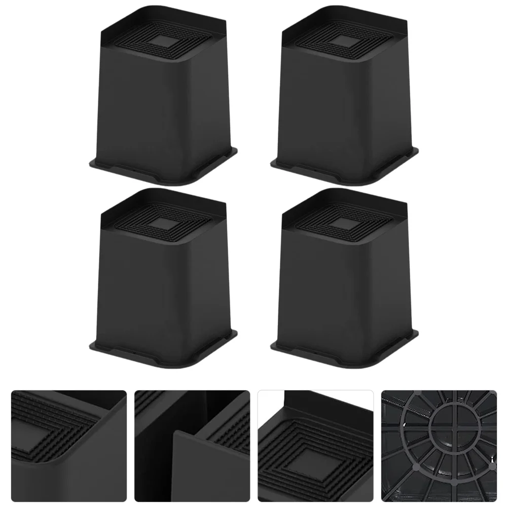 4pcs convenient replacement Household practical Anti-slip Desk Risers Bed Raiser
4pcs convenient replacement Household practical Anti-slip Desk Risers Bed Raiser