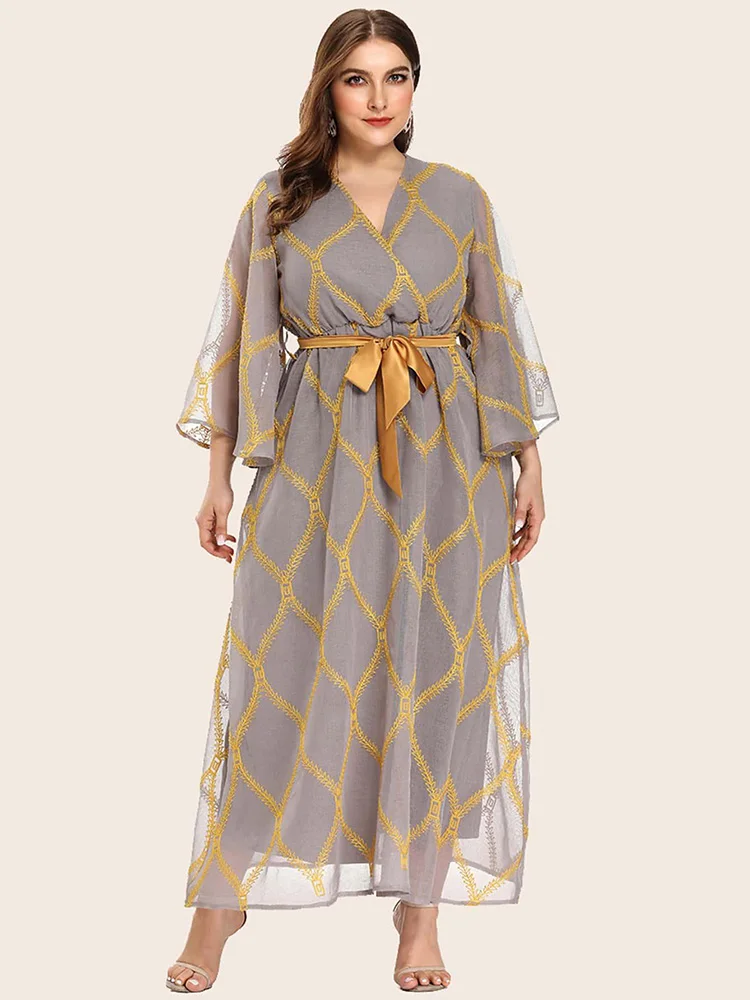 TOLEEN 2022 Abaya Long Women Dress Plus Size Luxury Elegant Ramadan Muslim Lace Butterfly Maxi Evening Festival Wedding Clothing
TOLEEN 2022 Abaya Long Women Dress Plus Size Luxury Elegant Ramadan Muslim Lace Butterfly Maxi Evening Festival Wedding Clothing