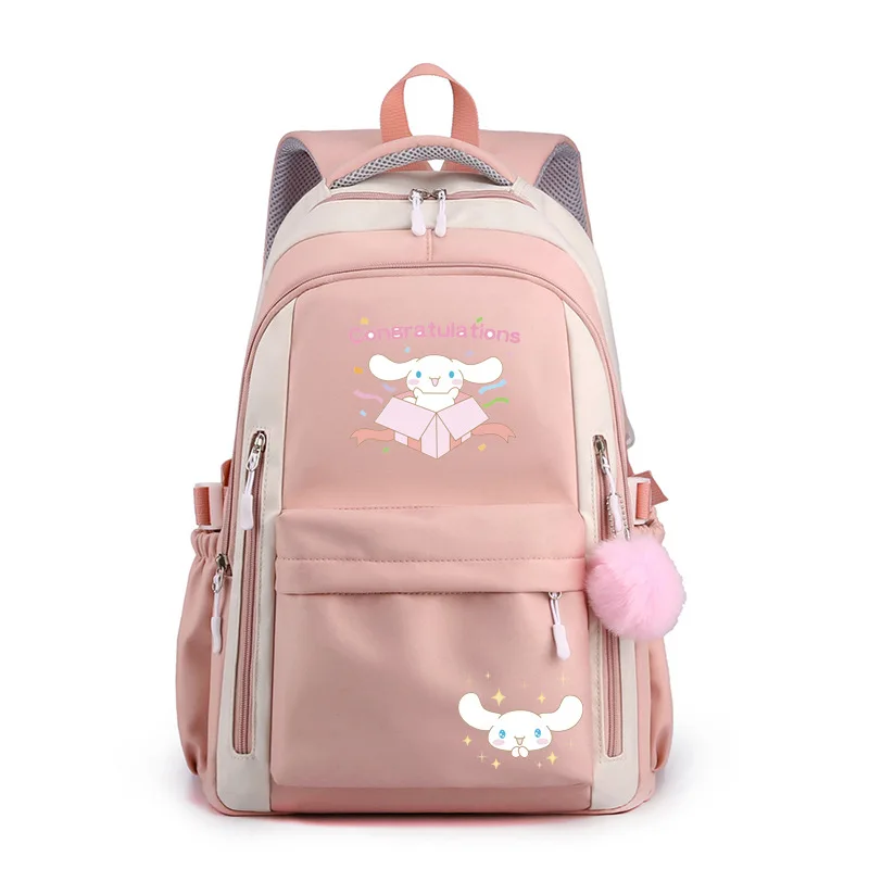 Sanrio Kuromi Melody Co-branded Peripheral Sanrio Backpack Women's Japanese Cute Large-capacity School Bag Beautiful Fashion
Sanrio Kuromi Melody Co-branded Peripheral Sanrio Backpack Women's Japanese Cute Large-capacity School Bag Beautiful Fashion