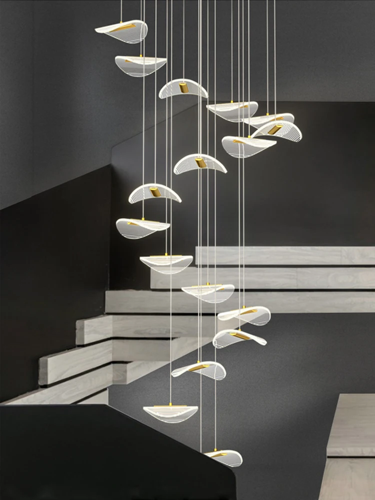 Nordic Hollow Duplex Floor Long Chandelier Staircase Chandelier Living Room Light Modern Simple Atmospheric And luxurious Artist
Nordic Hollow Duplex Floor Long Chandelier Staircase Chandelier Living Room Light Modern Simple Atmospheric And luxurious Artist