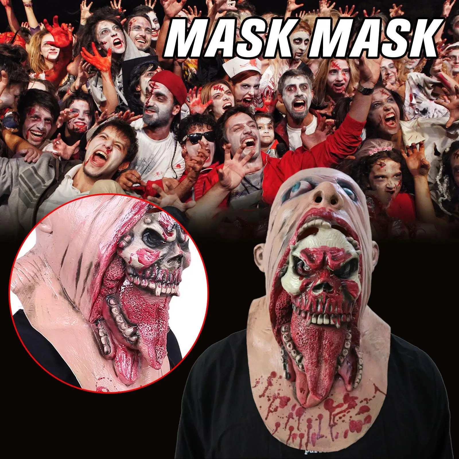 2022 Halloween Mask Party Cosplay Full Head Skull Mask Helmet Halloween Horror Scary Musk Party Decor Skull Helmet Dropshipping
2022 Halloween Mask Party Cosplay Full Head Skull Mask Helmet Halloween Horror Scary Musk Party Decor Skull Helmet Dropshipping