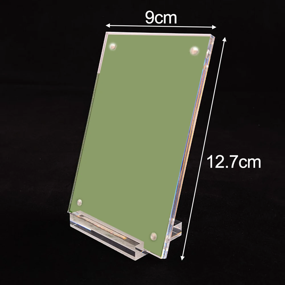 Transparent Photo Frame Acrylic Magnetic Photocard Holder Photo Protector Poster Display Stand Picture Desktop Ornament
Transparent Photo Frame Acrylic Magnetic Photocard Holder Photo Protector Poster Display Stand Picture Desktop Ornament
