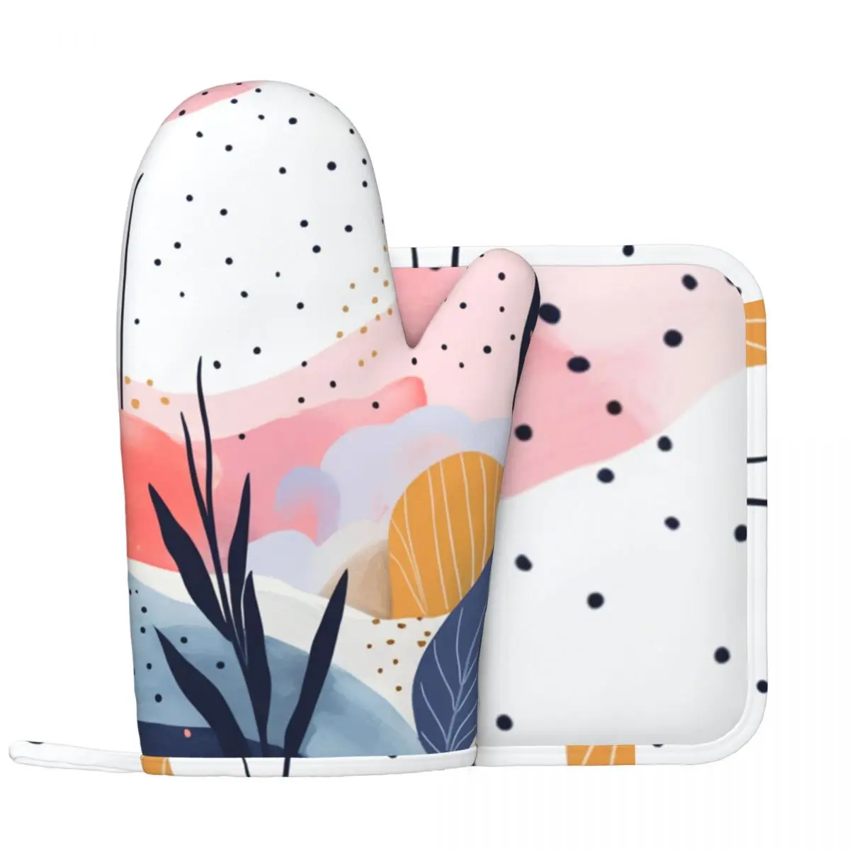Anime Funny Oven Mitts and Pot Holders Sets of Resistant Non Slip Kitchen Gloves for Cooking Baking Good helper in the kitchen
Anime Funny Oven Mitts and Pot Holders Sets of Resistant Non Slip Kitchen Gloves for Cooking Baking Good helper in the kitchen