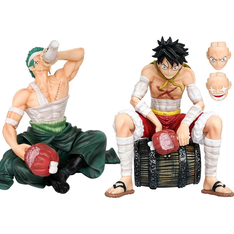 Anime One Piece Luffy Figure Eat Meat Monkey D. Luffy Figure Zoro Figures PVC Statue Collection Model Toys for Children Gifts
Anime One Piece Luffy Figure Eat Meat Monkey D. Luffy Figure Zoro Figures PVC Statue Collection Model Toys for Children Gifts