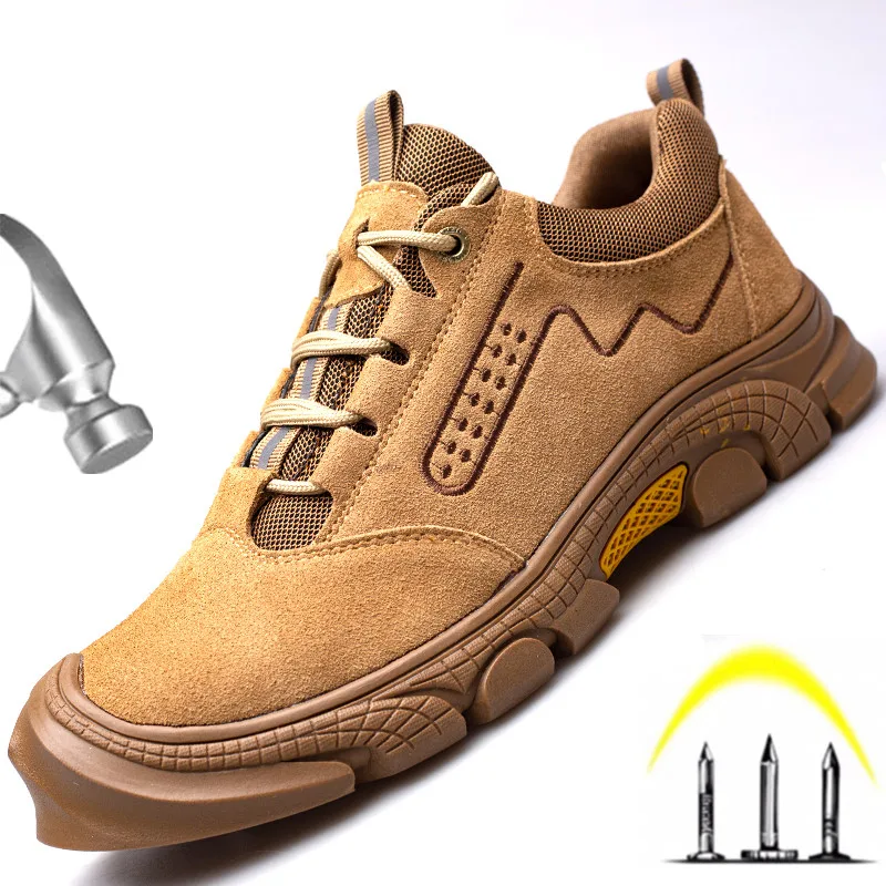 New Indestructible Steel Toe Shoes Work Sneakers Male Safety Shoes Anti-puncture Protective Shoes Construction Industrial Shoes
New Indestructible Steel Toe Shoes Work Sneakers Male Safety Shoes Anti-puncture Protective Shoes Construction Industrial Shoes