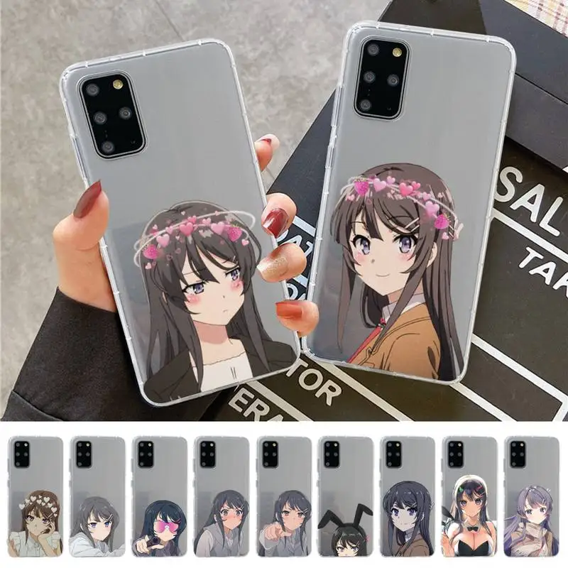 MaiYaCa Anime Mai Sakurajima Girl Phone Case For Samsung A 10 20 30 50s 70 51 52 71 4g 12 31 21 31 S 20 21 plus Ultra
MaiYaCa Anime Mai Sakurajima Girl Phone Case For Samsung A 10 20 30 50s 70 51 52 71 4g 12 31 21 31 S 20 21 plus Ultra