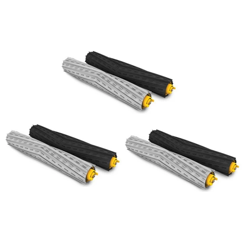 6PCS Tangle-Free Debris Extractor Brush For Irobot Roomba 800 Series 870 880 980 Vacuum Cleaner Replacement
6PCS Tangle-Free Debris Extractor Brush For Irobot Roomba 800 Series 870 880 980 Vacuum Cleaner Replacement