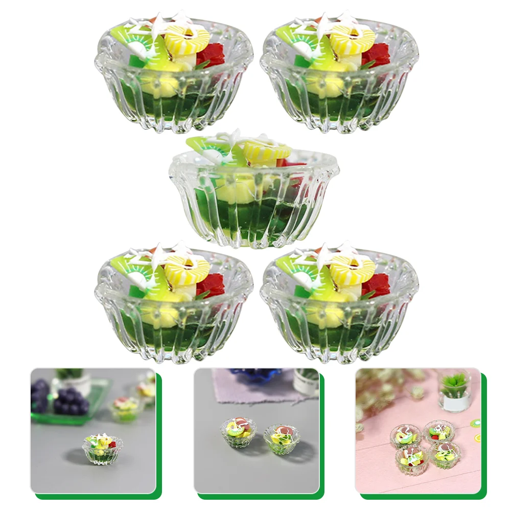5Pcs Miniature Decor Miniature Models Miniature House Decoration Miniature House Accessories Miniature Salad
5Pcs Miniature Decor Miniature Models Miniature House Decoration Miniature House Accessories Miniature Salad