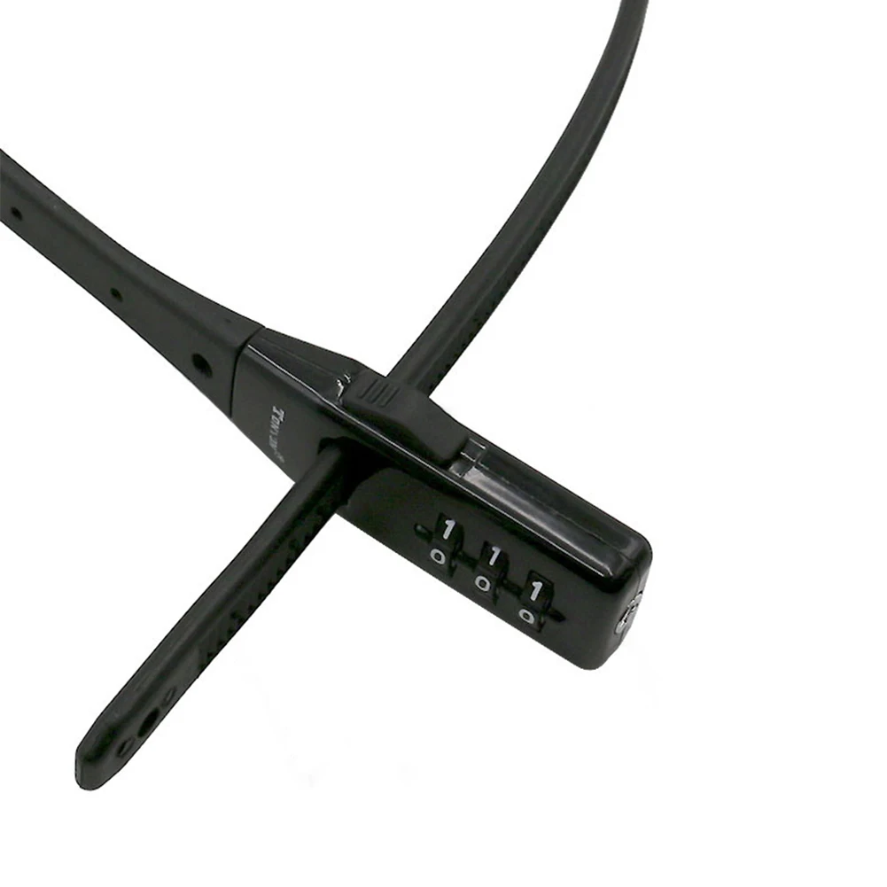 Portable Cable Tie Combination Lock Bicycle Combination Lock Adjustable Lock Inner Strip Steel Three-digit Password Bike Lock
Portable Cable Tie Combination Lock Bicycle Combination Lock Adjustable Lock Inner Strip Steel Three-digit Password Bike Lock