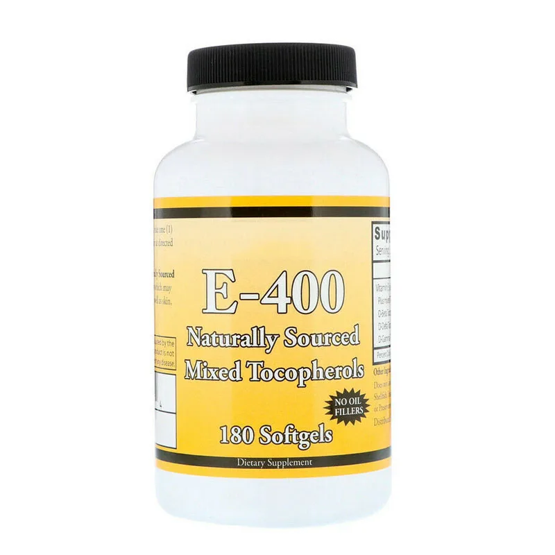 Natrally Sourced E-400 400IU 180 мягкие гели | Антиоксидант кожи | Смешанные токоферолы
Natrally Sourced E-400 400IU 180 мягкие гели | Антиоксидант кожи | Смешанные токоферолы