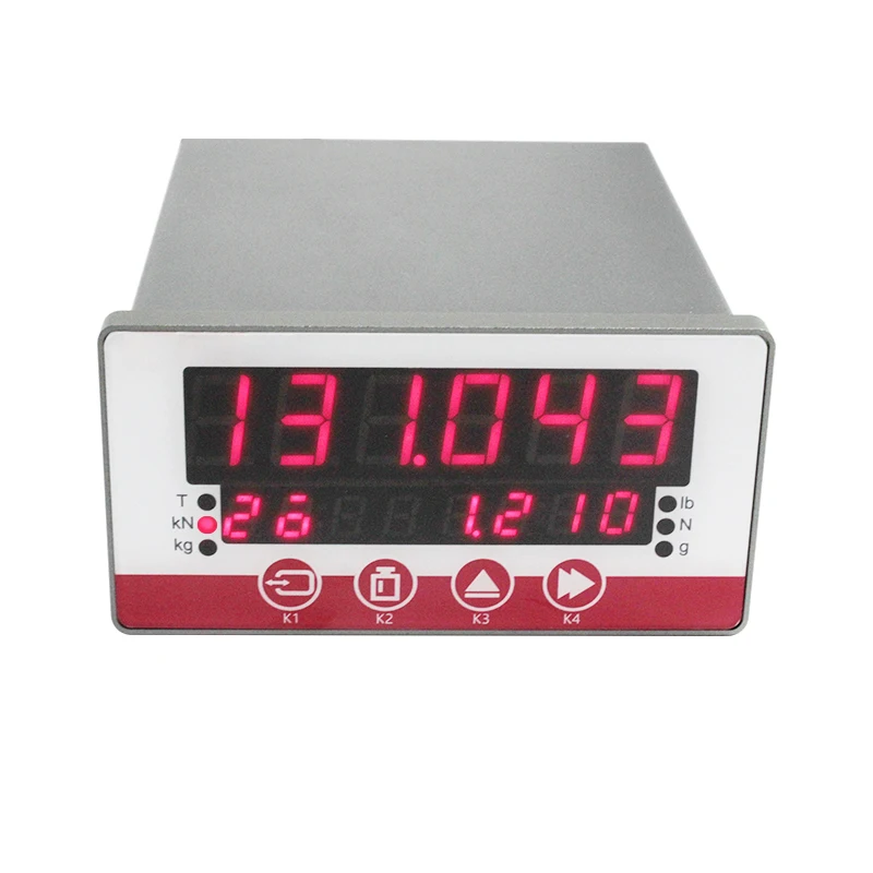 

Load Cell Indicator Digital Force Gauges Instrument Rs485 Controller High Accuracy 4-20amA Amplifier Weighing 0-10V Upper Limit
