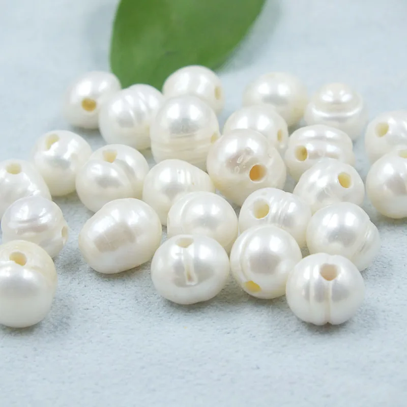 100pieces/lot 9-10mm with 2mm hole high quality White Freshwater pearl Round Pearl Jewelry Making
100pieces/lot 9-10mm with 2mm hole high quality White Freshwater pearl Round Pearl Jewelry Making
