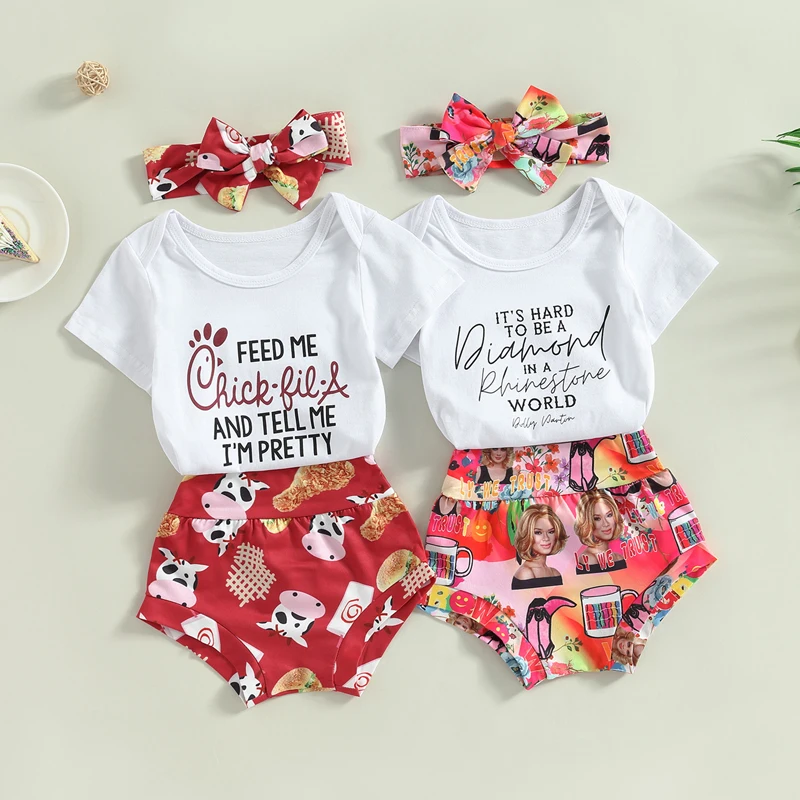 Комплект из 3 предметов Lioraitiin для маленьких девочек 0-24 мес., летняя одежда для девочек, комбинезон с коротким рукавом + шорты с коровьим/мультяшным принтом + повязка на голову, 2023-03-30
Комплект из 3 предметов Lioraitiin для маленьких девочек 0-24 мес., летняя одежда для девочек, комбинезон с коротким рукавом + шорты с коровьим/мультяшным принтом + повязка на голову, 2023-03-30