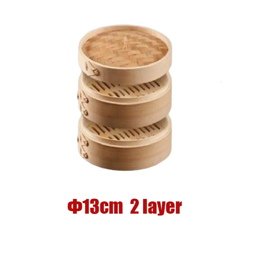 5-12inch Bamboo Steamer Basket Steaming Dumplings Steamer Cooking Pot Steamed Buns Mandu Dim Sum Maker Chinese Kitchen Cookware
5-12inch Bamboo Steamer Basket Steaming Dumplings Steamer Cooking Pot Steamed Buns Mandu Dim Sum Maker Chinese Kitchen Cookware