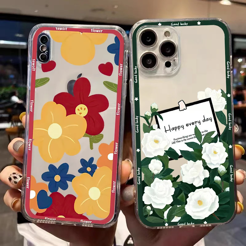 Cute Colored Flower Petals Phone Case For iPhone 13 12 Pro Mini 11 Pro Max X XR XS Max 6 6S 7 8 Plus Black Shockproof TPU
Cute Colored Flower Petals Phone Case For iPhone 13 12 Pro Mini 11 Pro Max X XR XS Max 6 6S 7 8 Plus Black Shockproof TPU