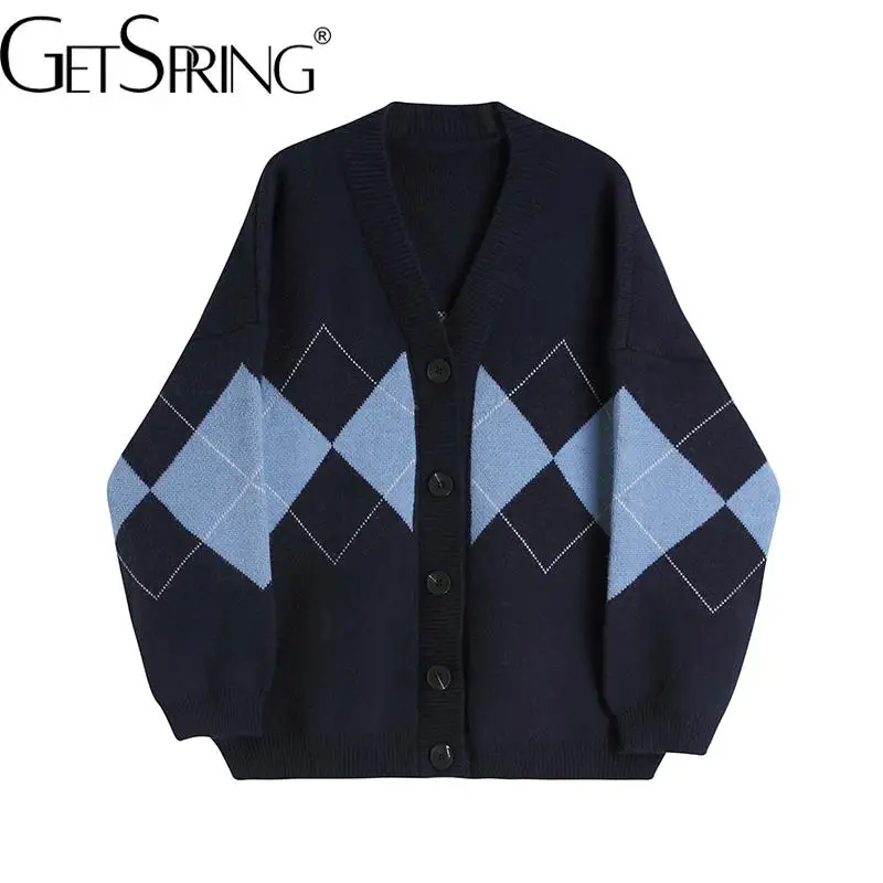 Getspring женский свитер с V-образным вырезом, подходящий цвет, синий кардиган, свитера, винтажные Свободные шерстяные вязаные топы, женские модн...
Getspring женский свитер с V-образным вырезом, подходящий цвет, синий кардиган, свитера, винтажные Свободные шерстяные вязаные топы, женские модн...