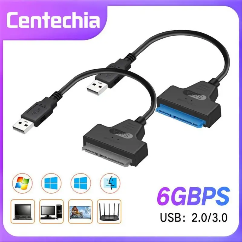 USB C SATA 3 Cable SATA To USB 3.0 Adapter Cable UP To 6 Gbps Support 2.5Inch External SSD HDD Hard Drive 22 Pin Sata III For PC
USB C SATA 3 Cable SATA To USB 3.0 Adapter Cable UP To 6 Gbps Support 2.5Inch External SSD HDD Hard Drive 22 Pin Sata III For PC