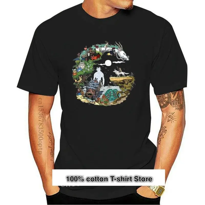 Nueva camiseta Totoro, camiseta Studio ghiсот Миядзаки Хаяо аниме манга corta
Nueva camiseta Totoro, camiseta Studio ghiсот Миядзаки Хаяо аниме манга corta