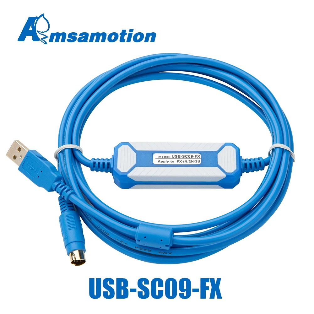 USB-SC09-FX кабель программирования для изоляции подходит для Mitsubishi FX всех серий FX2n FX3U FX1N, изолированный адаптер PLC
USB-SC09-FX кабель программирования для изоляции подходит для Mitsubishi FX всех серий FX2n FX3U FX1N, изолированный адаптер PLC