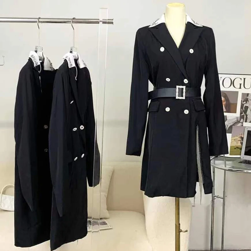 Fashion Woman Blazer Elegant Office Lady Women Long Blazers Mini Dress Tassels Vintage Casual Chic and Elegant Woman Jacket
Fashion Woman Blazer Elegant Office Lady Women Long Blazers Mini Dress Tassels Vintage Casual Chic and Elegant Woman Jacket