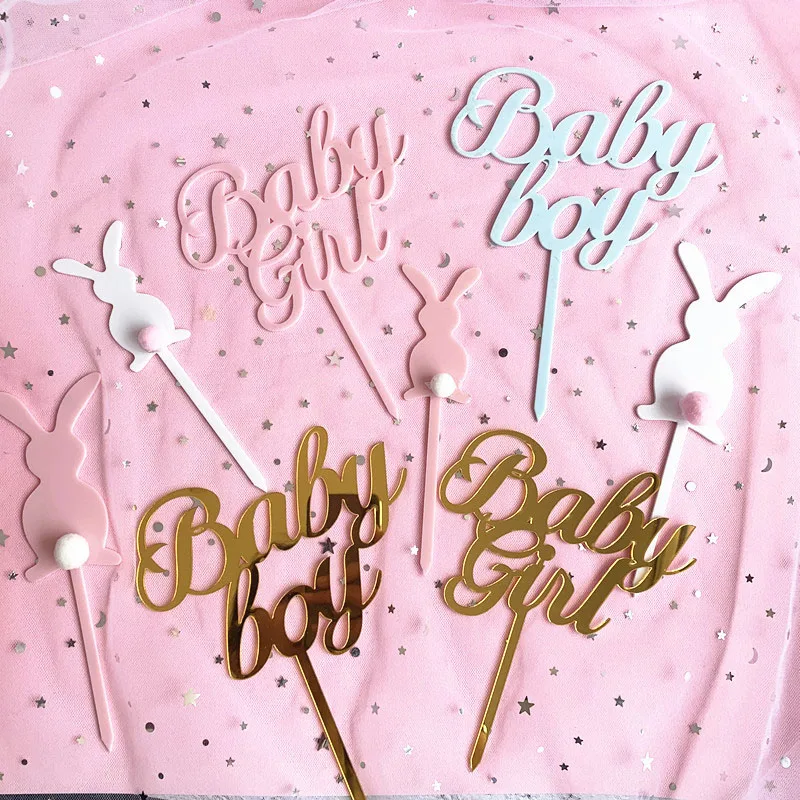 Baby Girl baby boy Cake Toppers Flags Kids Happy Birthday Pink blue gold Cupcake Topper Wedding Bride Party Baby Shower Decor
Baby Girl baby boy Cake Toppers Flags Kids Happy Birthday Pink blue gold Cupcake Topper Wedding Bride Party Baby Shower Decor