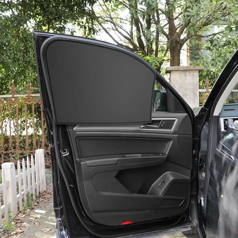 4pcs Magnetic Car Side Window Sunshade Cover Sun Visor Summer Protection Window Curtain for Front Rear Black Auto Accessories
4pcs Magnetic Car Side Window Sunshade Cover Sun Visor Summer Protection Window Curtain for Front Rear Black Auto Accessories