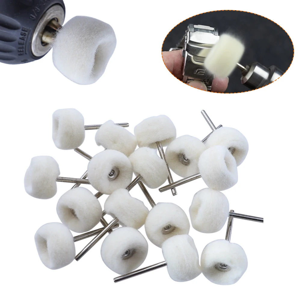 5/10/20Pcs 3mm Fine Shank Wool Polishing Head Grinding Jewelry Metals Wheels Buffing Felt Rotary Tool Accessories Abrasive Tools
5/10/20Pcs 3mm Fine Shank Wool Polishing Head Grinding Jewelry Metals Wheels Buffing Felt Rotary Tool Accessories Abrasive Tools