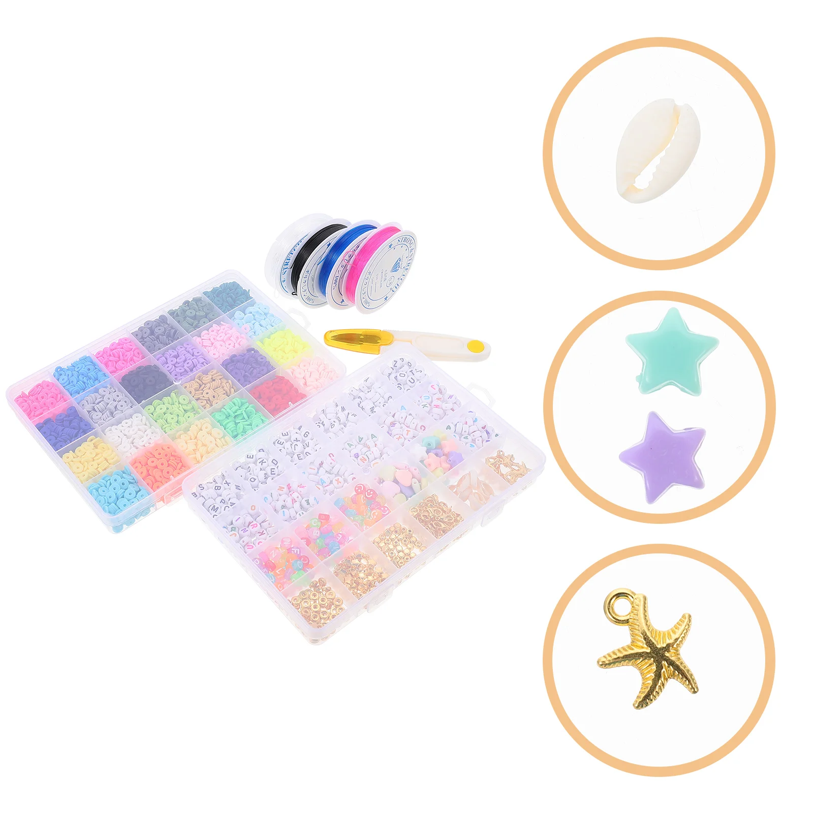 Beads Making Spacer Bracelet Loose Clay Jewelry Bead Diy Necklace Kit Charms Polymer Craft Roundcharm Phoneshellembellishment
Beads Making Spacer Bracelet Loose Clay Jewelry Bead Diy Necklace Kit Charms Polymer Craft Roundcharm Phoneshellembellishment