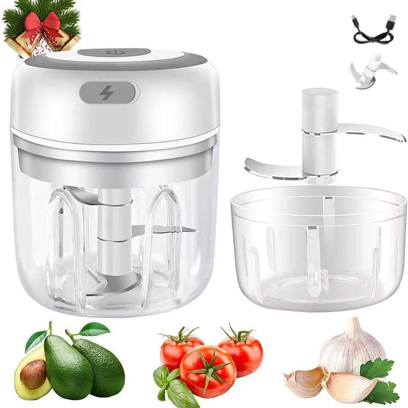 【Upgraded 】Mini Electric Garlic Chopper Vegetable Chili Meat Ginger Masher Machine Sturdy Durable USB Charging Blenders Kitchen
【Upgraded 】Mini Electric Garlic Chopper Vegetable Chili Meat Ginger Masher Machine Sturdy Durable USB Charging Blenders Kitchen