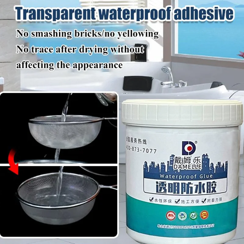 Прозрачный водонепроницаемый клей для стен, герметичная краска, напольная плитка, водонепроницаемый материал, невидимый с кисточкой, прозр...
Прозрачный водонепроницаемый клей для стен, герметичная краска, напольная плитка, водонепроницаемый материал, невидимый с кисточкой, прозр...