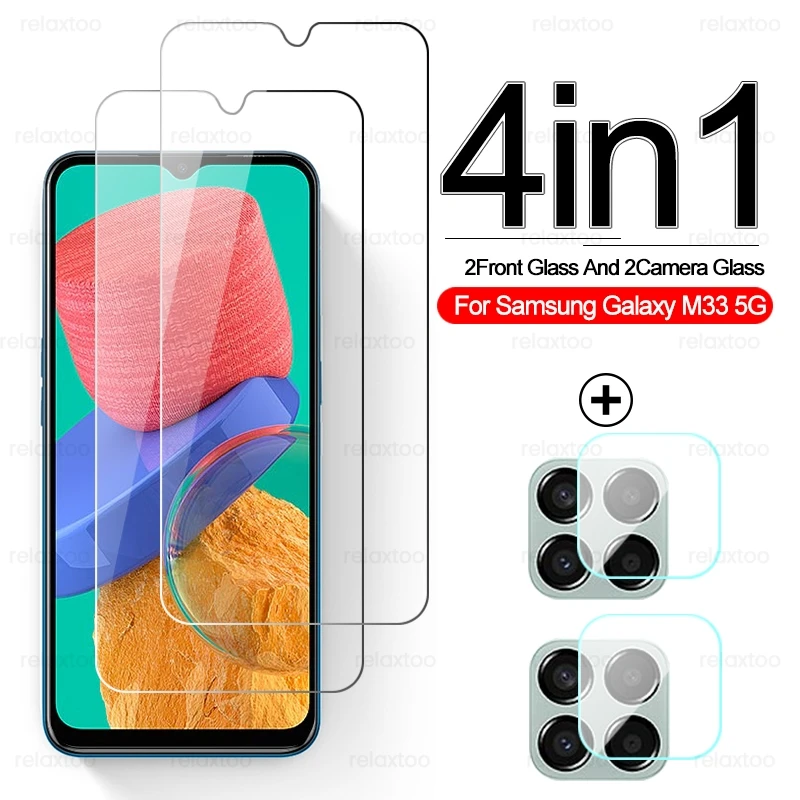Защитное стекло для камеры 4 в 1 для Samsung Galaxy M33 5G 2022 M 33 33M SM-M336B 6,6 дюйма, Защитная пленка для экрана телефона, защитная крышка 
Защитное стекло для камеры 4 в 1 для Samsung Galaxy M33 5G 2022 M 33 33M SM-M336B 6,6 дюйма, Защитная пленка для экрана телефона, защитная крышка