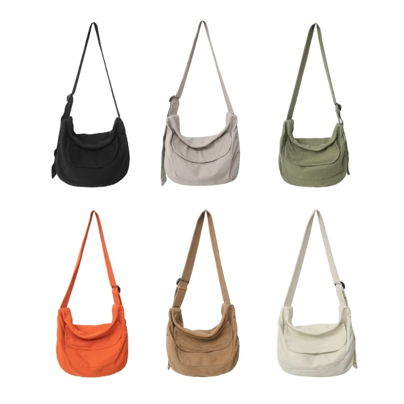 Large Capacity Crossbody Bag for Women Men All-Matching Shoulder Bag Student Casual Bag Solid Color-Canvas Messenger Bag
Large Capacity Crossbody Bag for Women Men All-Matching Shoulder Bag Student Casual Bag Solid Color-Canvas Messenger Bag