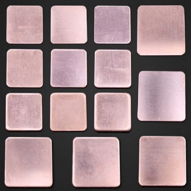 Чистый медный лист 15x15mm/20x20mm
Чистый медный лист 15x15mm/20x20mm