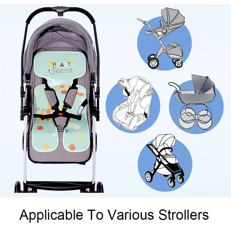 Summer Newborn Baby Stroller Cooling Mat Breathable Baby Carriage Cart Pad Infant High Chair Pushchair Seat Cool Mat Cushion
Summer Newborn Baby Stroller Cooling Mat Breathable Baby Carriage Cart Pad Infant High Chair Pushchair Seat Cool Mat Cushion
