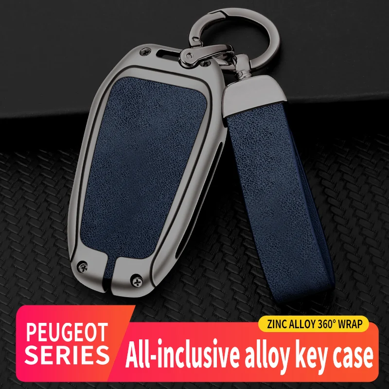 New Zinc Alloy+Leather Car Key Case Cover Shell For Peugeot 208 308 408 508 2008 3008 4008 5008 Keyless Keychain Accessories
New Zinc Alloy+Leather Car Key Case Cover Shell For Peugeot 208 308 408 508 2008 3008 4008 5008 Keyless Keychain Accessories