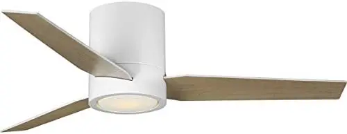 Braden Collection 44-Inch Reversible White/Natural Cherry 3-Blade Matte White LED Mid-Century Modern Indoor Hugger Ceiling Fan
Braden Collection 44-Inch Reversible White/Natural Cherry 3-Blade Matte White LED Mid-Century Modern Indoor Hugger Ceiling Fan