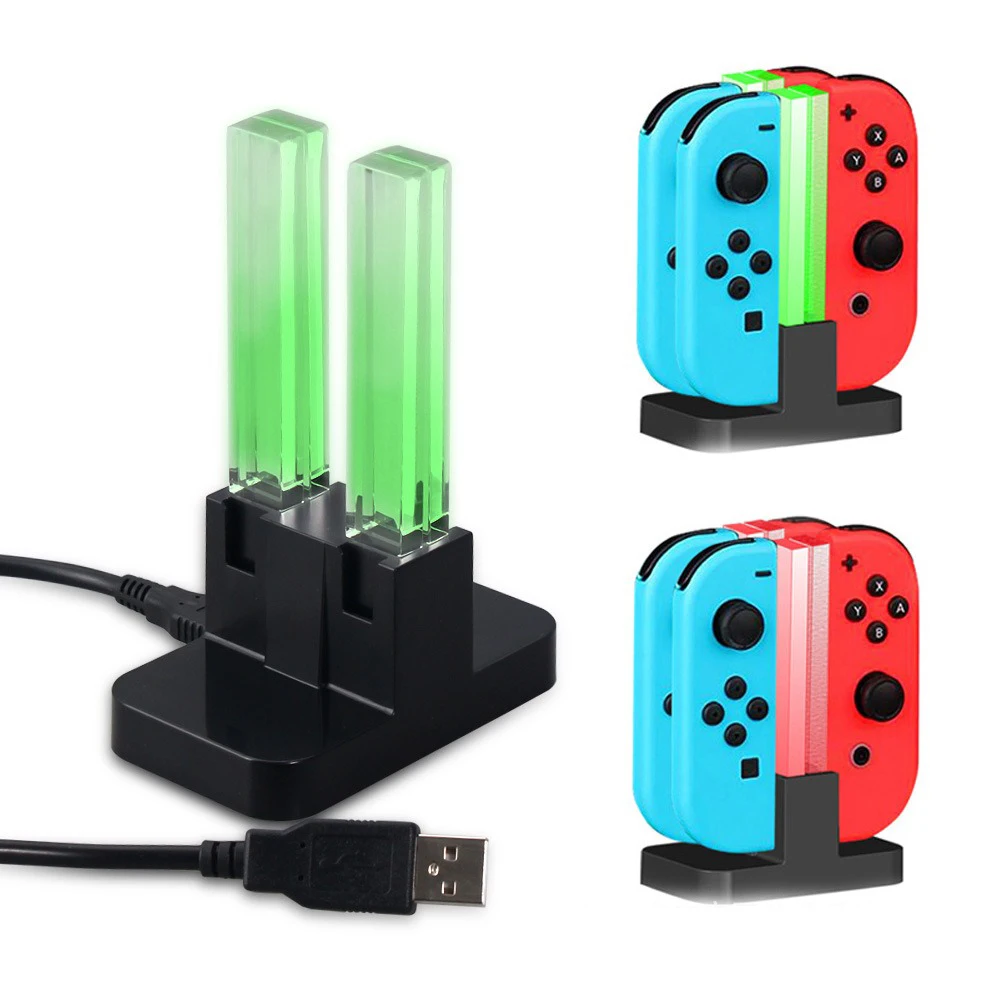 Handle Controller Charger Charging Dock Station for Switch Joy-con- Video Games & Consoles
Handle Controller Charger Charging Dock Station for Switch Joy-con- Video Games & Consoles