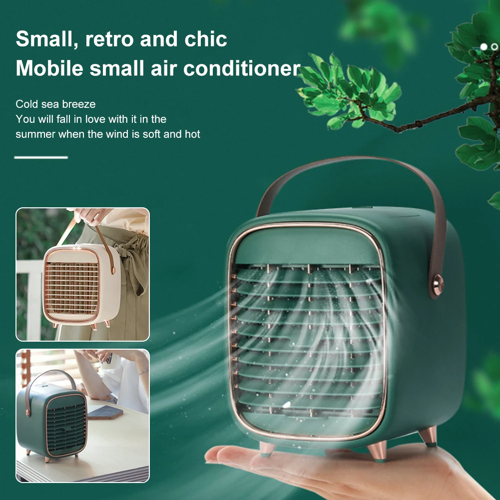 Mini Portable USB Air Conditioner Air Cooler Fan Water Cooling Fan Air Conditioning Mobile Air Conditioner For Home Office Cars
Mini Portable USB Air Conditioner Air Cooler Fan Water Cooling Fan Air Conditioning Mobile Air Conditioner For Home Office Cars