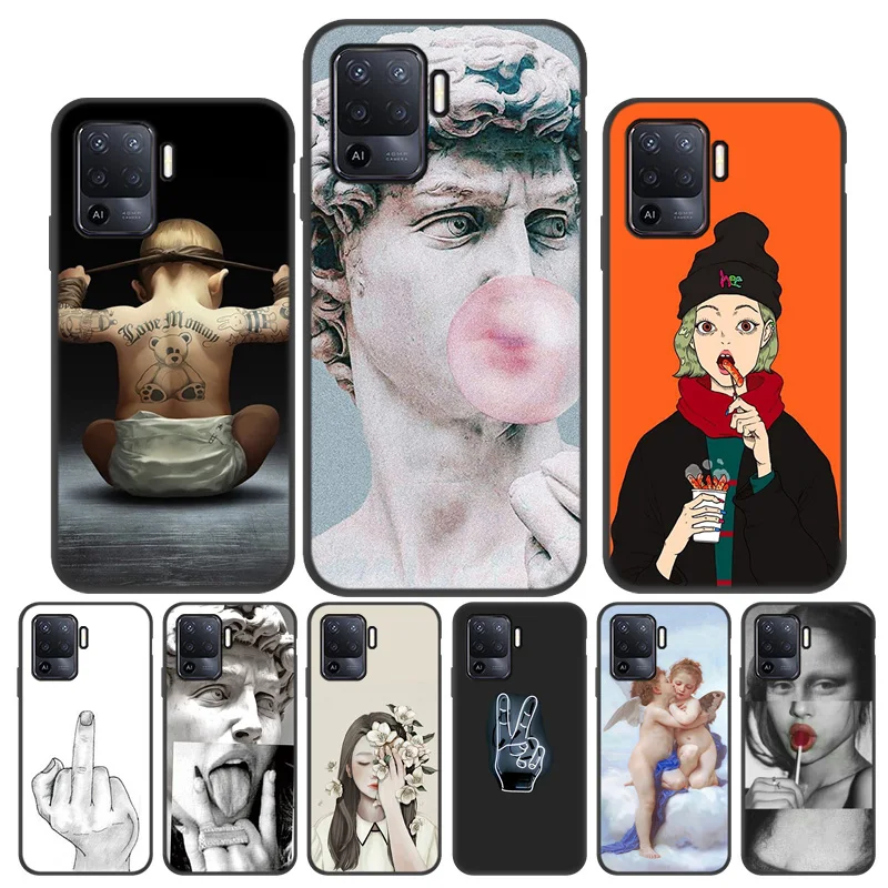For OPPO A9 2020 Case Art David Girl Phone Case For OPPO A52 A72 A92 A53 A53S A15 A35 A59 A73 A94 A8 Reno 5 Pro 4 Lite Cover
For OPPO A9 2020 Case Art David Girl Phone Case For OPPO A52 A72 A92 A53 A53S A15 A35 A59 A73 A94 A8 Reno 5 Pro 4 Lite Cover