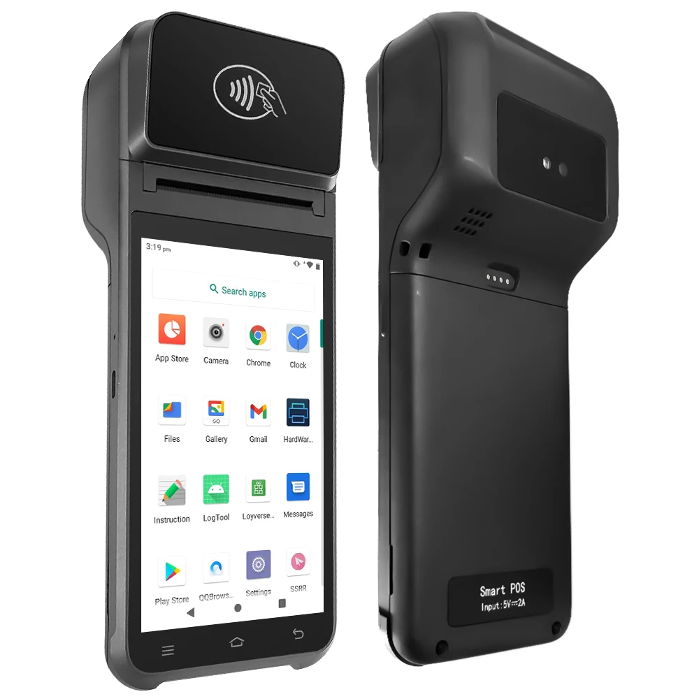 5,5 дюймовый 10-ядерный 2,3 ГГц супер быстрый сенсорный Android Pos-терминал, принтер для чеков и этикеток, устройство для биллинга, Мобильный Pos-терминал 
5,5 дюймовый 10-ядерный 2,3 ГГц супер быстрый сенсорный Android Pos-терминал, принтер для чеков и этикеток, устройство для биллинга, Мобильный Pos-терминал