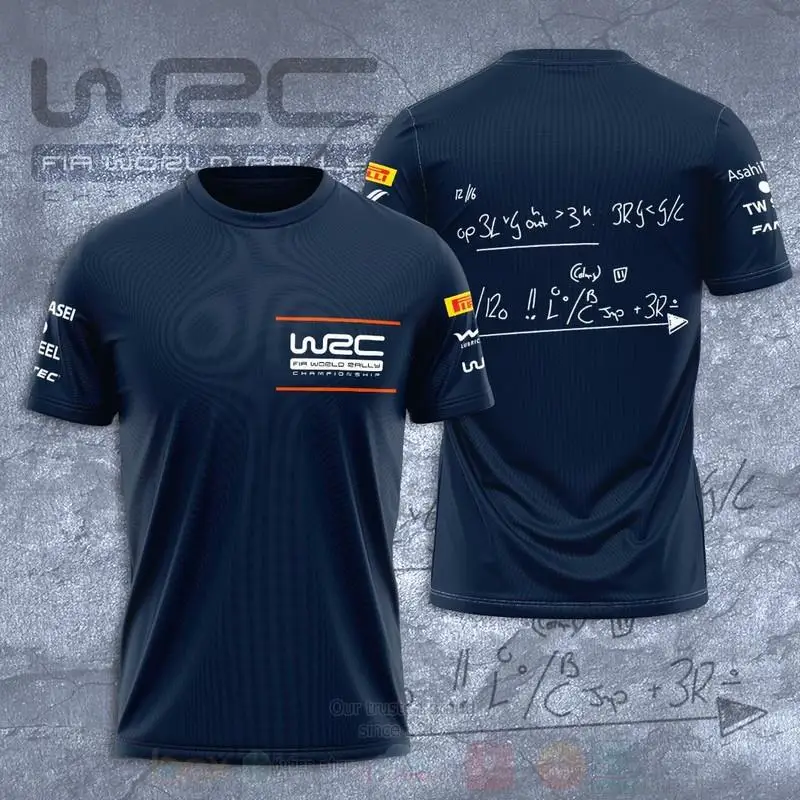 WRC - Men's and Women's Crew Neck T-Shirts, Streetwear, Oversized, Fashion, 3D Printing, Motorsport Rally
WRC - Men's and Women's Crew Neck T-Shirts, Streetwear, Oversized, Fashion, 3D Printing, Motorsport Rally