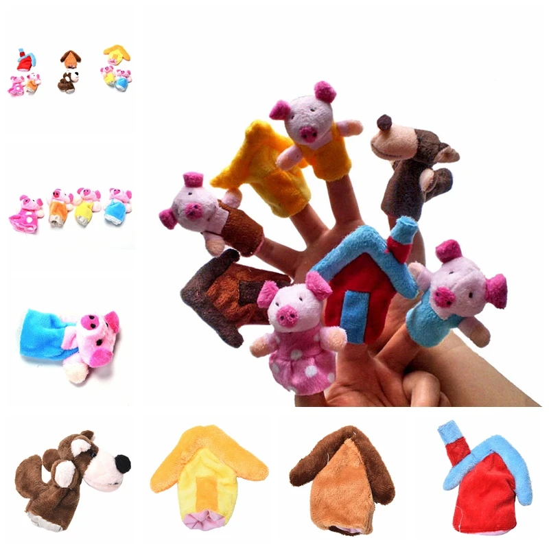 Baby Plush Toys Happy Family Fun Cartoon Animal Finger Puppet Hand Kid Learning & Education Toys Gifts Figures Puppet
Baby Plush Toys Happy Family Fun Cartoon Animal Finger Puppet Hand Kid Learning & Education Toys Gifts Figures Puppet