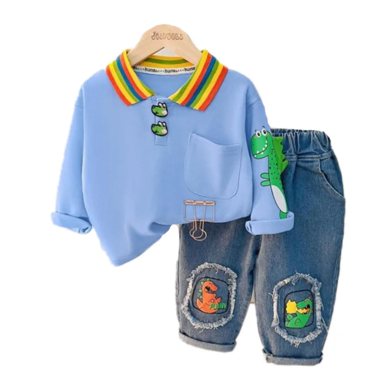 New Spring Autumn Baby Girls Clothes Children Outfits Toddler Boys Casual T-Shirt Pants 2Pcs/Set Infant Costume Kids Tracksuits
New Spring Autumn Baby Girls Clothes Children Outfits Toddler Boys Casual T-Shirt Pants 2Pcs/Set Infant Costume Kids Tracksuits