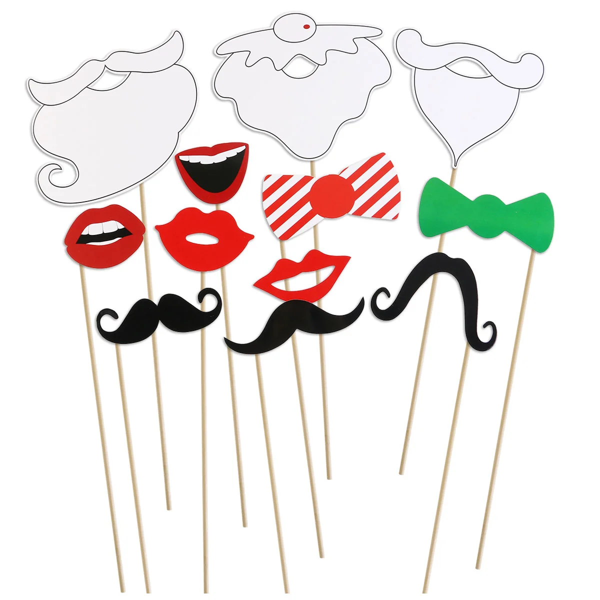 TINKSKY 38 Pieces Photo Booth Props and Photo Accessories for Atmospheric and Funny Images for Christmas Party
TINKSKY 38 Pieces Photo Booth Props and Photo Accessories for Atmospheric and Funny Images for Christmas Party