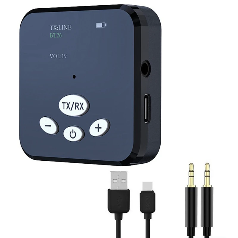 Приемник-передатчик Bluetooth с разъемом 3,5 мм, Bluetooth 5,0, дополнительный аудио беспроводной адаптер для ПК, ТВ, гарнитуры, автомобильного компьюте...
Приемник-передатчик Bluetooth с разъемом 3,5 мм, Bluetooth 5,0, дополнительный аудио беспроводной адаптер для ПК, ТВ, гарнитуры, автомобильного компьюте...