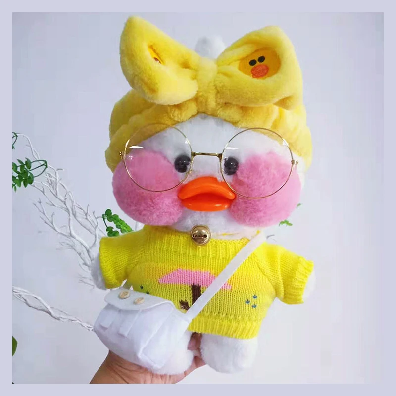 Kawaii Cartoon LaLafanfan 30cm Cafe Duck Plush Toy Stuffed Soft Kawaii Duck Doll Animal Pillow Birthday Gift for Kids Childrens
Kawaii Cartoon LaLafanfan 30cm Cafe Duck Plush Toy Stuffed Soft Kawaii Duck Doll Animal Pillow Birthday Gift for Kids Childrens