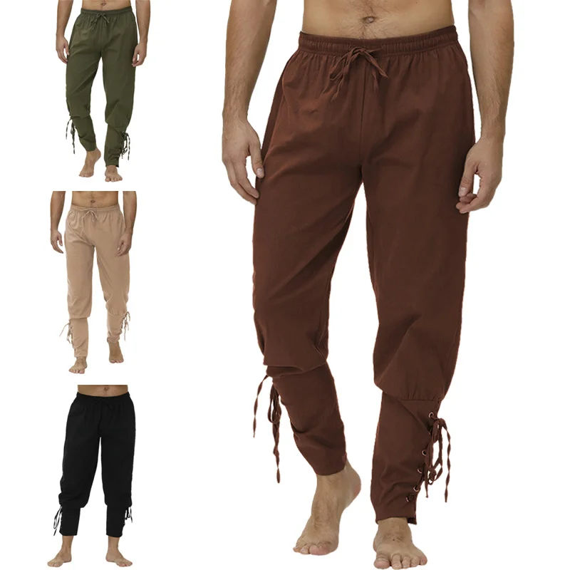 Medieval Pants Viking Costume for Men Women Pirate Trousers Lace Up Renaissance Pants Pirate Brown Black Plus Size Halloween
Medieval Pants Viking Costume for Men Women Pirate Trousers Lace Up Renaissance Pants Pirate Brown Black Plus Size Halloween